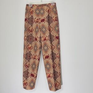 Talbots Safari Vibes Cotton/Silk Pants, Size 6